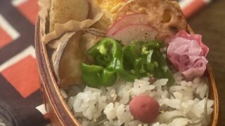 無理しない日の、大人のお弁当